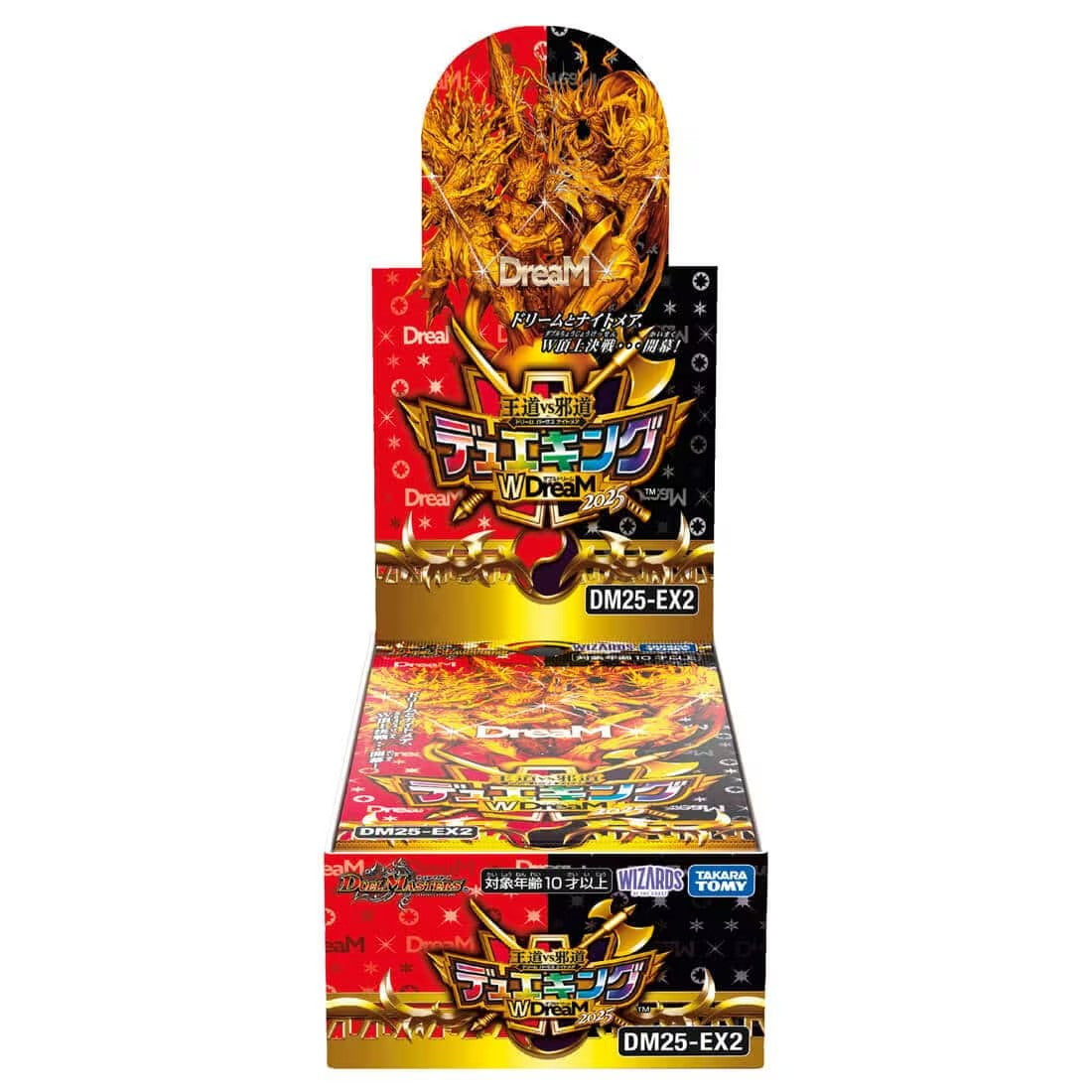 【新品】【お取り寄せ】[TCG] (BOX) デュエル・マスターズTCG 王道vs邪道 デュエキングWDreaM 2025 タカラトミー(DM25-EX2)(10パック)(20251018)