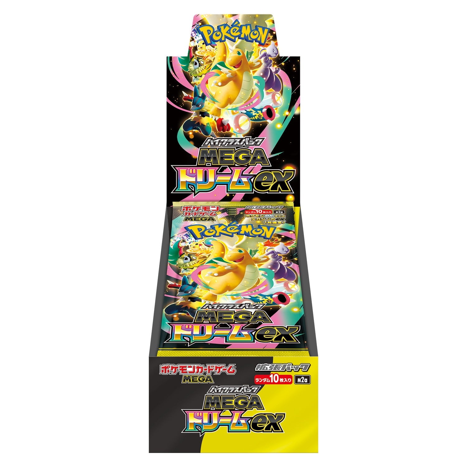 【予約前日出荷】[TCG] (BOX) ポケモンカードゲーム MEGA(メガ) ハイクラスパック MEGAドリームex ポケモン(10パック)(20251128)