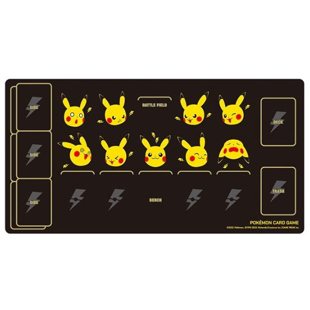 【新品即納】[TCG] ポケモンカードゲーム ラバープレイマット ピカチュウとかみなり ポケモン(20251128)