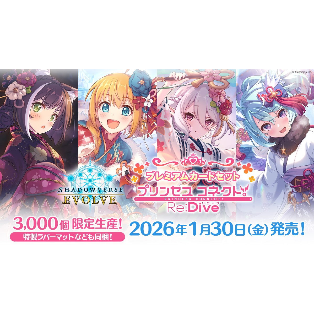 【予約前日出荷】[TCG] Shadowverse EVOLVE(シャドウバース エボルヴ) プレミアムカードセット 「プリンセスコネクト!Re:Dive」 ブシロード(20260130)