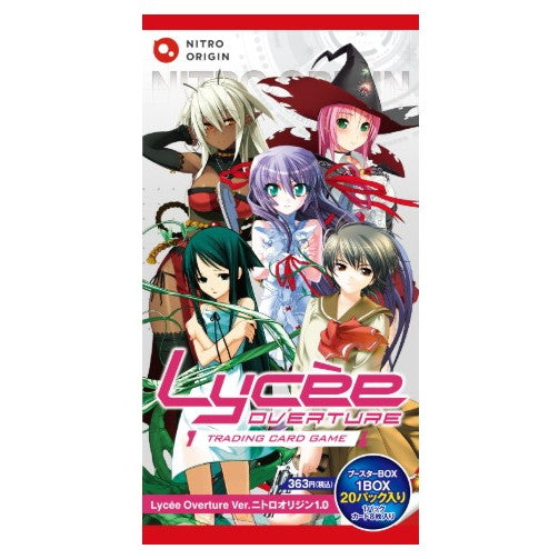 【新品即納】[TCG] (カートン) 早期予約CP特典付(16セット) Lycee Overture(リセ オーバーチュア) Ver.ニトロオリジン 1.0 ブースターパック ムービック(16BOX)(20251031)