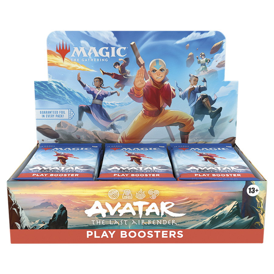 【予約前日出荷】[TCG] (BOX) MTG マジック:ザ・ギャザリング Avatar: The Last Airbender(アバター 伝説の少年アン) プレイ・ブースター(英語版) ウィザーズ・オブ・ザ・コースト(30パック)(20251121)