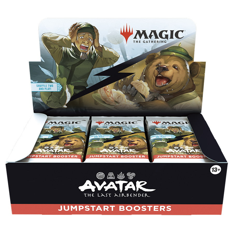 【予約前日出荷】[TCG] (カートン) MTG マジック:ザ・ギャザリング Avatar: The Last Airbender(アバター 伝説の少年アン) ジャンプスタート・ブースター(英語版) ウィザーズ・オブ・ザ・コースト(6BOX)(20251121)