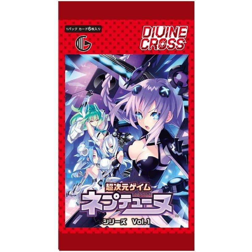 【新品即納】[TCG] DIVINE CROSS(ディヴァインクロス) ネプテューヌシリーズ Vol.1 ブースターパック TCG(20260130)