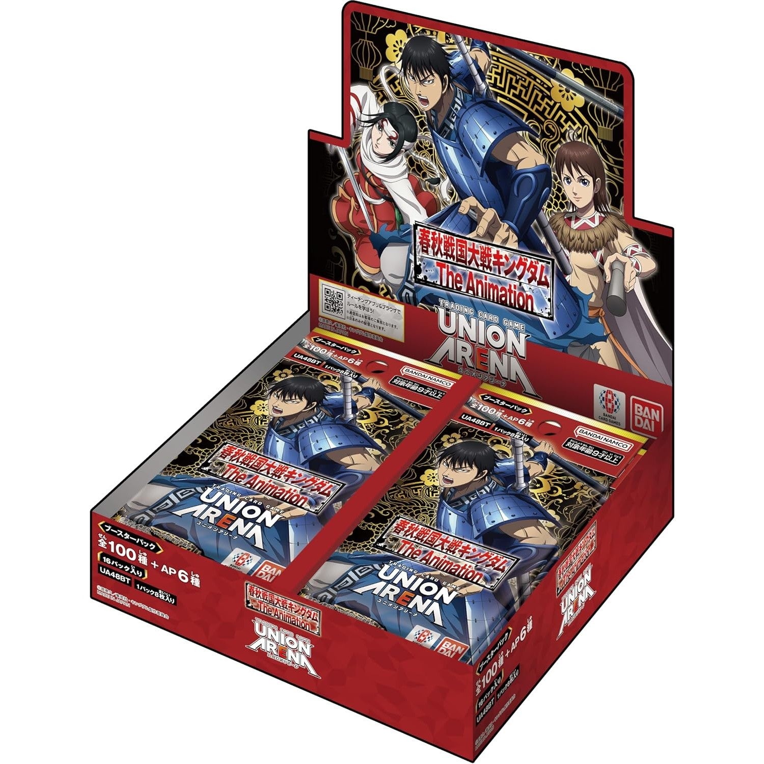 【新品即納】[TCG] (BOX) UNION ARENA(ユニオンアリーナ) ブースターパック キングダム【UA48BT】 バンダイ(16パック)(20260130)