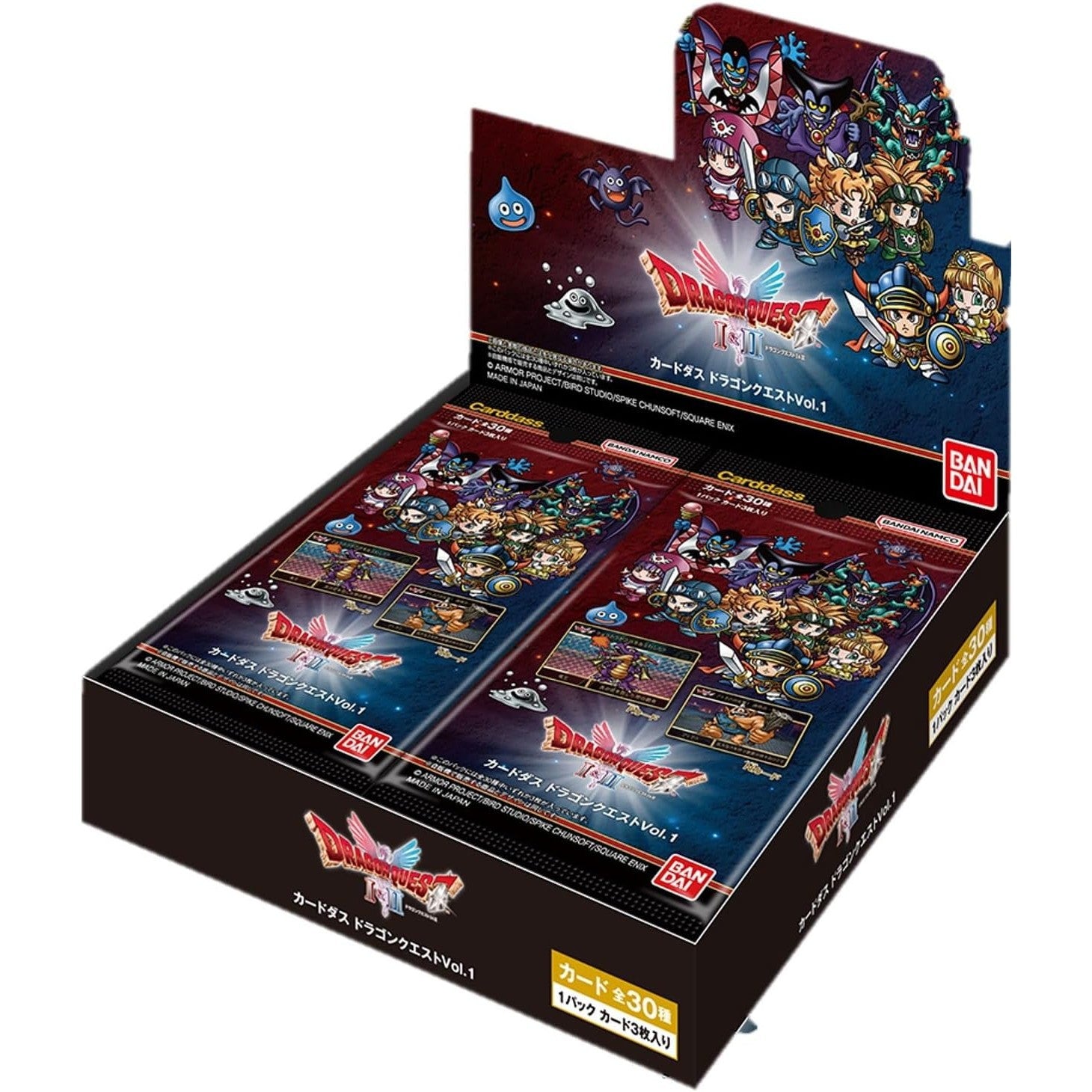 【新品即納】[TCG] (BOX) カードダス ドラゴンクエストVol.1 バンダイ(20パック)(20260130)