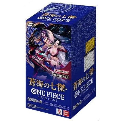 【予約前日出荷】[TCG] (BOX) ONE PIECE(ワンピース) カードゲーム ブースターパック 蒼海の七傑(そうかいのエージェント)【OP-14】 バンダイ(24パック)(20251122)