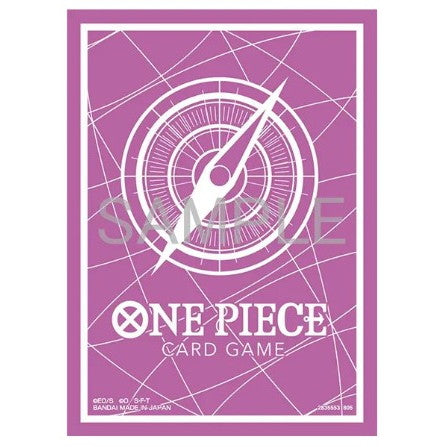 【新品即納】[TCG] ONE PIECE(ワンピース) カードゲーム オフィシャルカードスリーブ13 D:スタンダードパープル バンダイ(20251122)