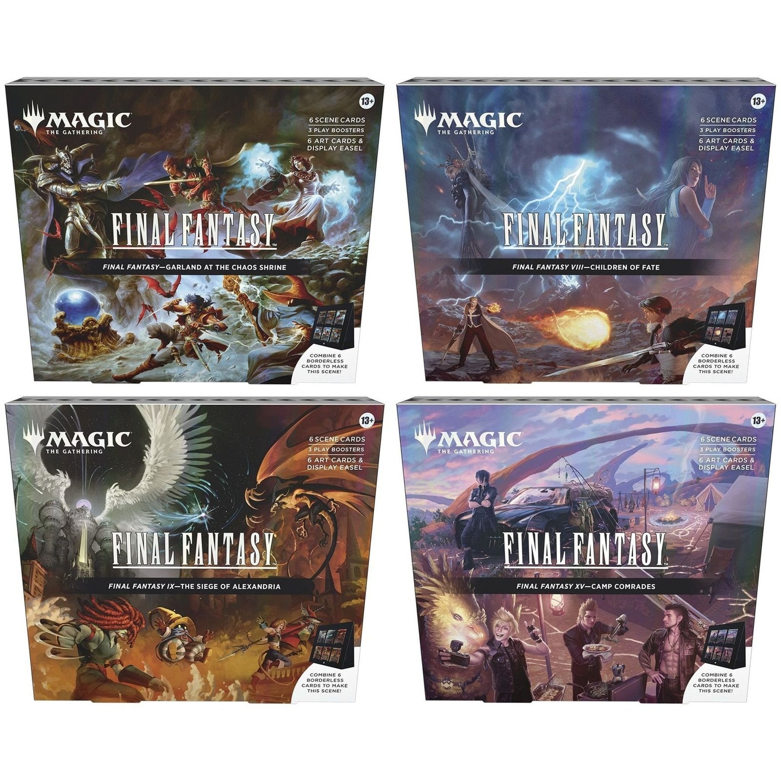 【予約前日出荷】[TCG] (インナーカートン) MTG マジック:ザ・ギャザリング FINAL FANTASY(ファイナルファンタジー) シーン・ボックス(英語版) ウィザーズ・オブ・ザ・コースト(4種×1個)(20251205)