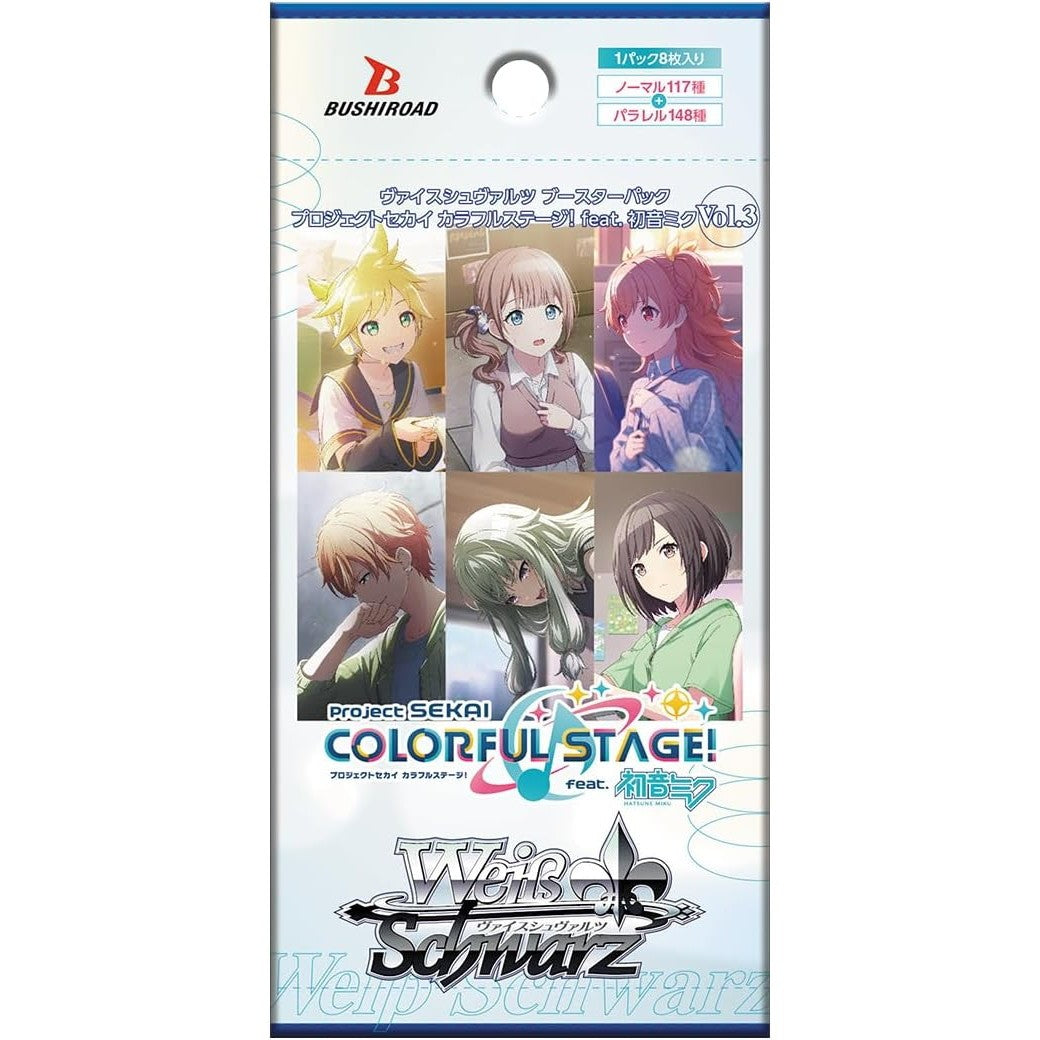 【新品即納】[TCG] ヴァイスシュヴァルツ ブースターパック プロジェクトセカイ カラフルステージ! feat. 初音ミク Vol.3 ブシロード(20251226)