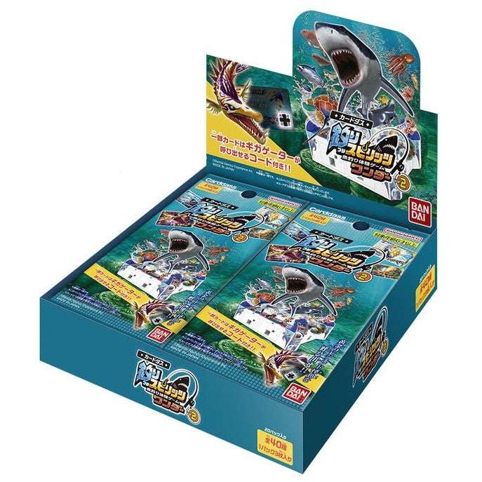 【新品即納】[TCG] (カートン) カードダス 釣りスピリッツ ワンダーVol.2 バンダイ(12BOX)(20260227)