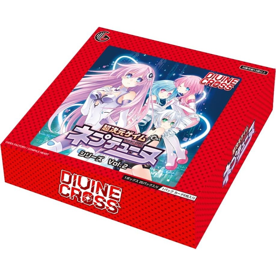 【新品即納】[TCG] (OUTカートン) DIVINE CROSS(ディヴァインクロス) ネプテューヌシリーズ Vol.2 ブースターパック TCG(4INカートン)(20260325)