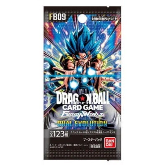 【新品即納】[TCG] ドラゴンボールスーパーカードゲーム フュージョンワールド ブースターパック DUAL EVOLUTION(デュエルエボリューション)【FB09】 バンダイ(20260314)