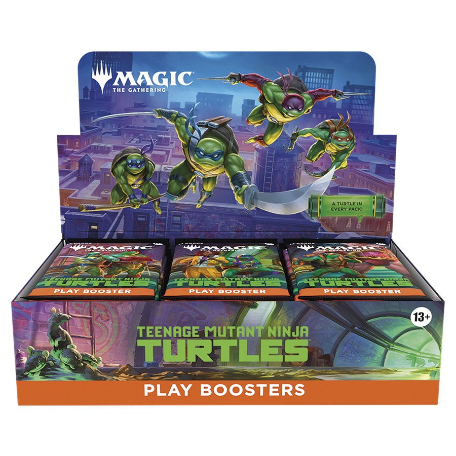 【予約前日出荷】[TCG] (カートン) MTG マジック:ザ・ギャザリング ミュータント タートルズ(Teenage Mutant Ninja Turtles) プレイ・ブースター(英語版) ウィザーズ・オブ・ザ・コースト(6BOX)(20260306)
