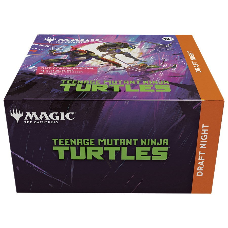 【予約前日出荷】[TCG] MTG マジック:ザ・ギャザリング ミュータント タートルズ(Teenage Mutant Ninja Turtles) Draft Night(ドラフトナイト)(英語版) ウィザーズ・オブ・ザ・コースト(20260306)