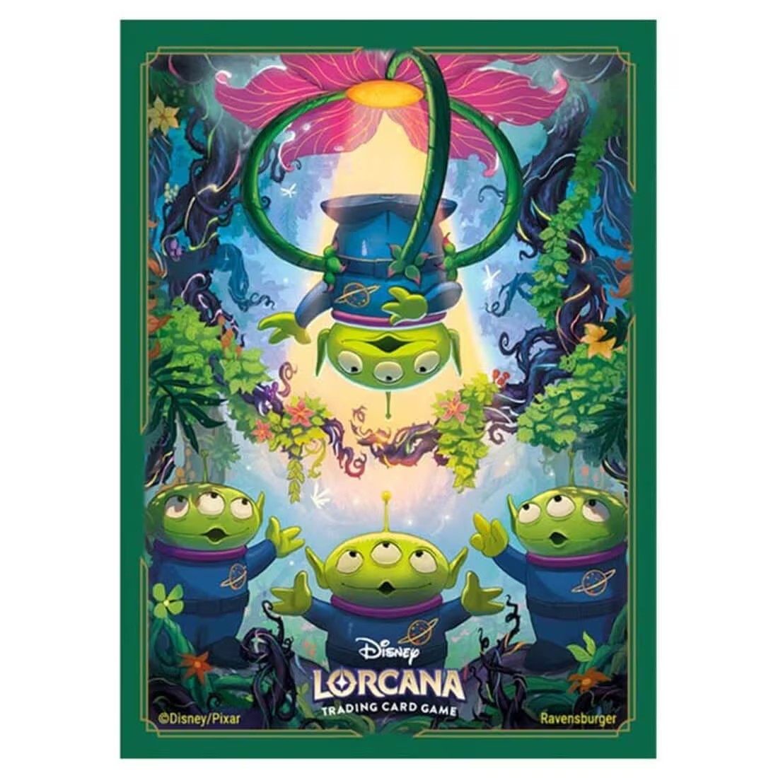 【新品即納】[TCG] ディズニー・ロルカナ・TCG 日本語版 公式カードスリーブ 「トイ・ストーリー リトル・グリーン・メン」タカラトミー(20260508)
