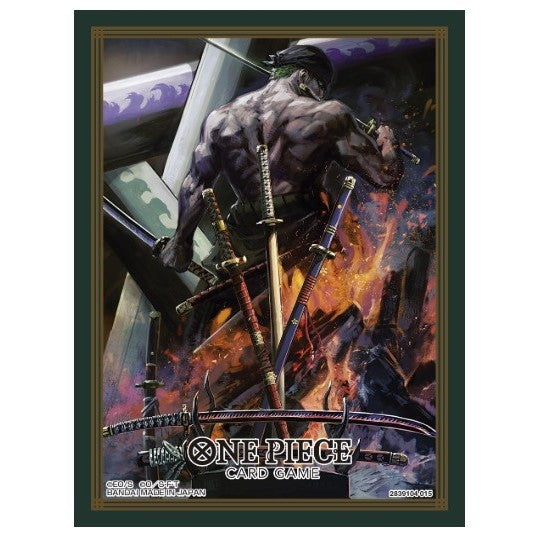 【新品即納】[TCG] ONE PIECE(ワンピース) カードゲーム オフィシャルカードスリーブ14 D:ロロノア・ゾロ バンダイ(20260228)