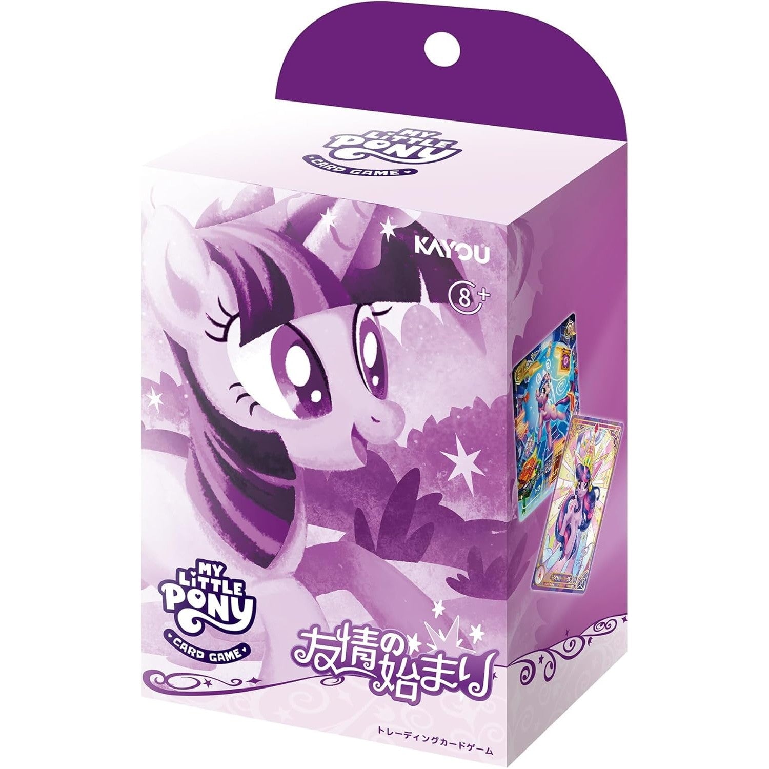 【新品即納】[TCG] マイリトルポニートレーディングカードゲーム スターターデッキ 【友情の始まり トワイライトスパークル】 KAYOU(MLP-KP-YYQH-001A-JP)(20260214)