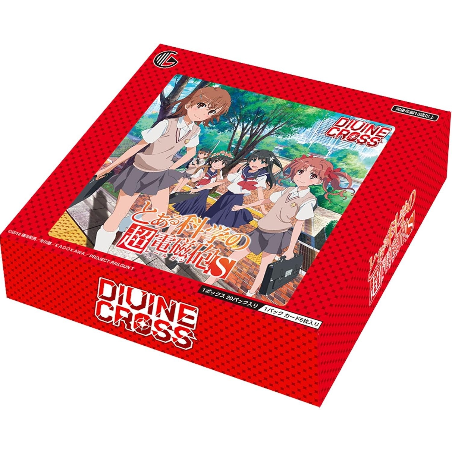 【新品即納】[TCG] (OUTカートン) DIVINE CROSS(ディヴァインクロス) とある科学の超電磁砲S ブースターパック TCG(4INカートン)(20260525)