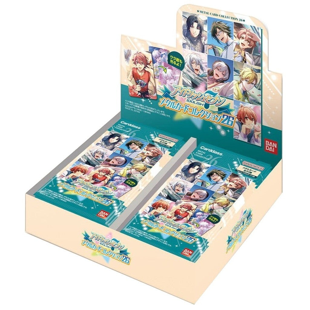 【新品即納】[TCG] (カートン) アイドリッシュセブン メタルカードコレクション26(パック) バンダイ(10BOX)(20260417)