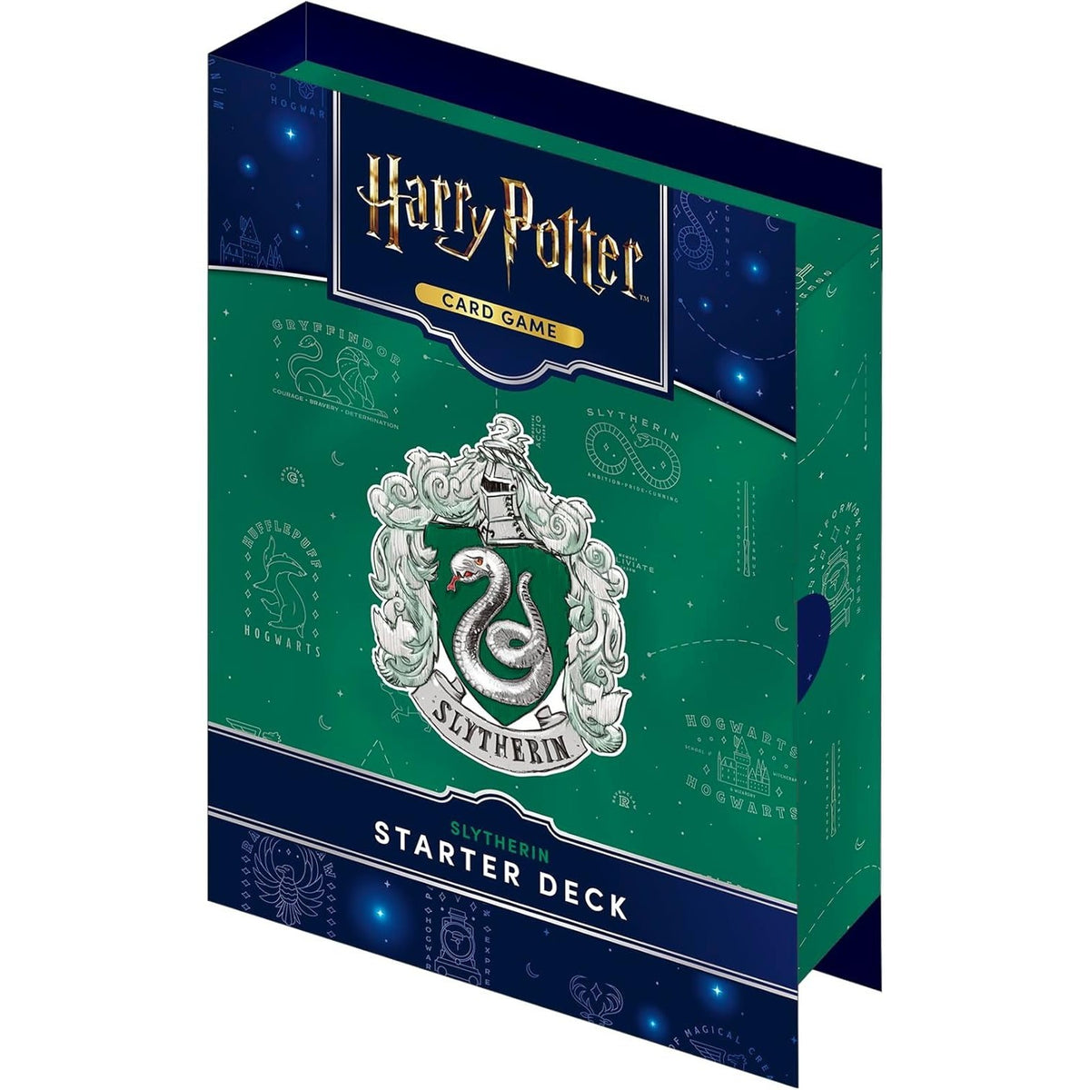 【新品】【お取り寄せ】[TCG] Harry Potter カードゲーム(ハリーポッター カードゲーム) スターターデッキ 「スリザリン」 ムービック(20260425)
