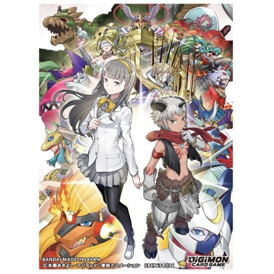 【予約前日出荷】[TCG] デジモンカードゲーム オフィシャルカードスリーブ03 御園イノリ&アイギオモン バンダイ(20260704)