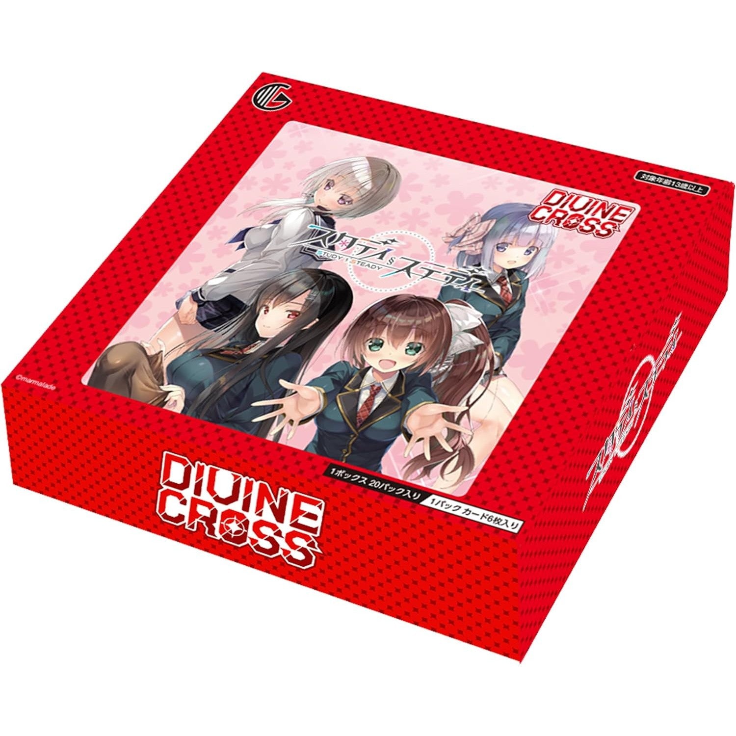 【新品即納】[TCG] (OUTカートン) DIVINE CROSS(ディヴァインクロス) スタディ§ステディ ブースターパック TCG(4INカートン)(20260625)