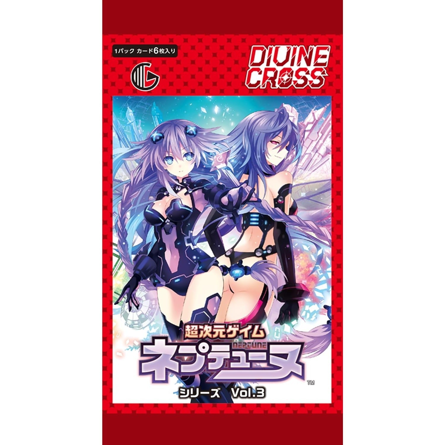 【新品即納】[TCG] DIVINE CROSS(ディヴァインクロス) ネプテューヌシリーズ Vol.3 ブースターパック TCG(20260625)