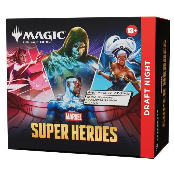 【新品】【お取り寄せ】[TCG] MTG マジック:ザ・ギャザリング マーベル スーパー・ヒーローズ(Marvel Super Heroes) ドラフト・ナイト(Draft Night)(英語版) ウィザーズ・オブ・ザ・コースト(20260626)