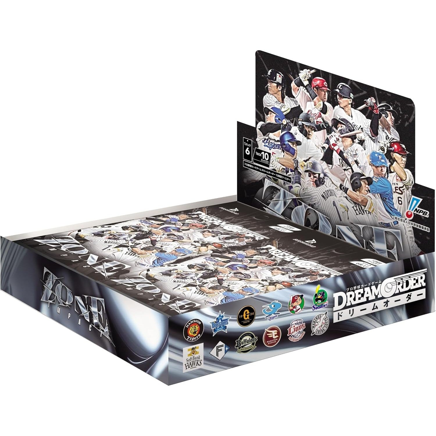 【新品】[TCG] (BOX) プロ野球カードゲーム DREAM ORDER(ドリームオーダー) 12球団ブースター「ZONE IMPACT(ゾーンインパクト)」ブシロード(10パック)(20260606)