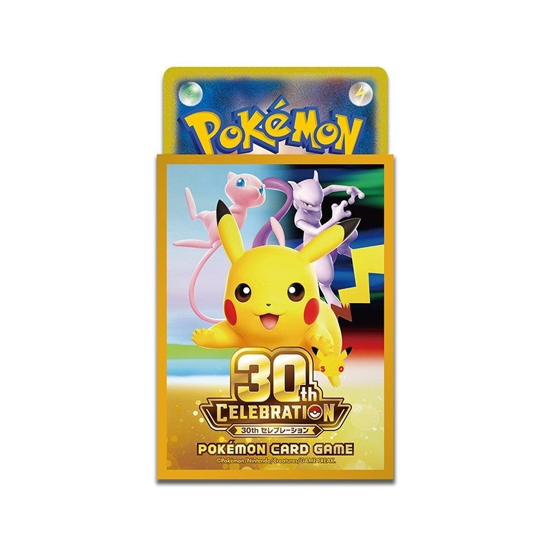 【新品】【お取り寄せ】[TCG] ポケモンカードゲーム デッキシールド プレミアム・グロス 30th CELEBRATION ポケモン(20260916)