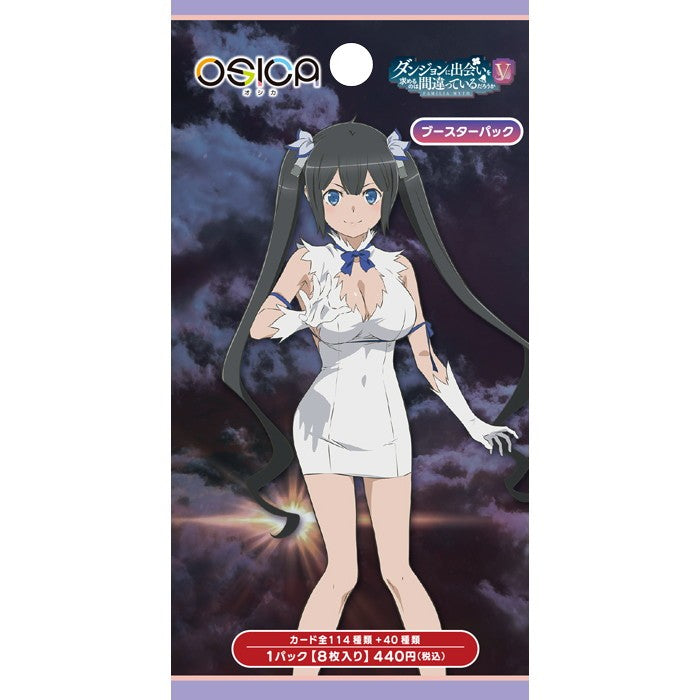 【予約前日出荷】[TCG] OSICA(オシカ) 「ダンジョンに出会いを求めるのは間違っているだろうかV」 ブースターパック ムービック(20260717)