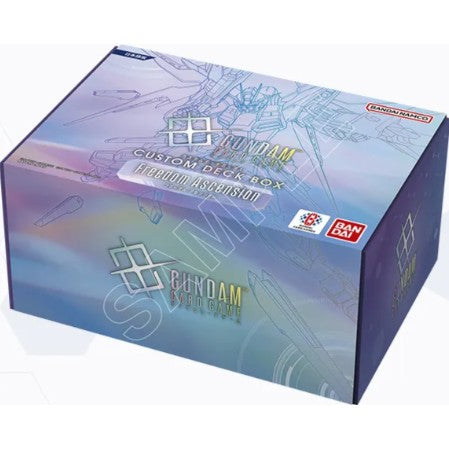 【予約】[TCG] ガンダムカードゲーム カスタムデッキボックス Freedom Ascension(フリーダム アセンション)【SC01】 バンダイ(20260725)