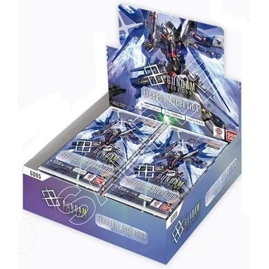 【予約前日出荷】[TCG] (カートン) ガンダムカードゲーム ブースターパック Freedom Ascension(フリーダム アセンション)【GD05】 バンダイ(12BOX)(20260725)