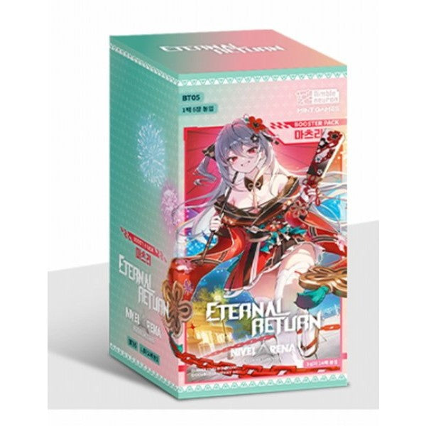【予約前日出荷】[TCG] (BOX) NIVEL ARENA(ニベルアリーナ) エターナルリターン 統合版ブースターパック BT05【まつり】(日本語版) アニメイトインターナショナル(24パック)(20260828)
