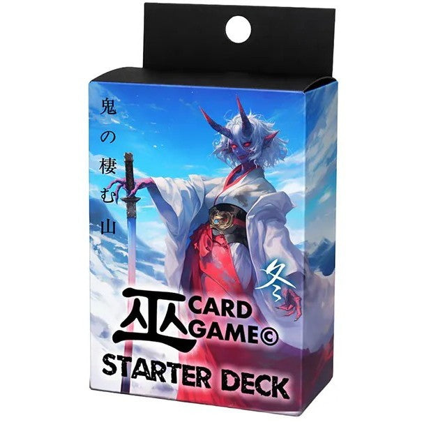 【予約】[TCG] 巫KANNAGIカードゲーム(かんなぎカードゲーム) スタートデッキ「鬼の棲む山」冬 Webnesday(20260731)
