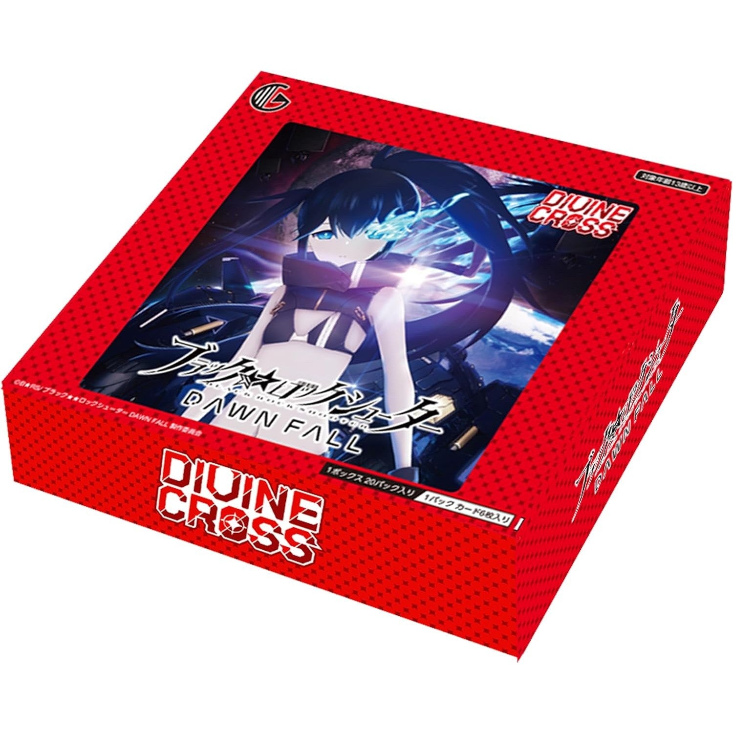 【予約前日出荷】[TCG] (OUTカートン) DIVINE CROSS(ディヴァインクロス) ブラック★★ロックシューター DAWN FALL ブースターパック TCG(4INカートン)(20260723)