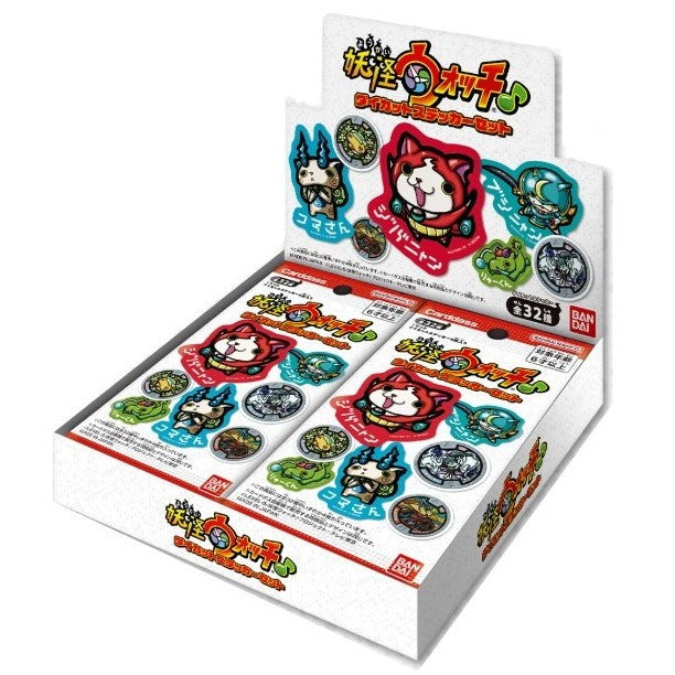 【新品】[TCG] (BOX) 妖怪ウォッチ ダイカットステッカーセット(パック) バンダイ(20パック)(20260925)
