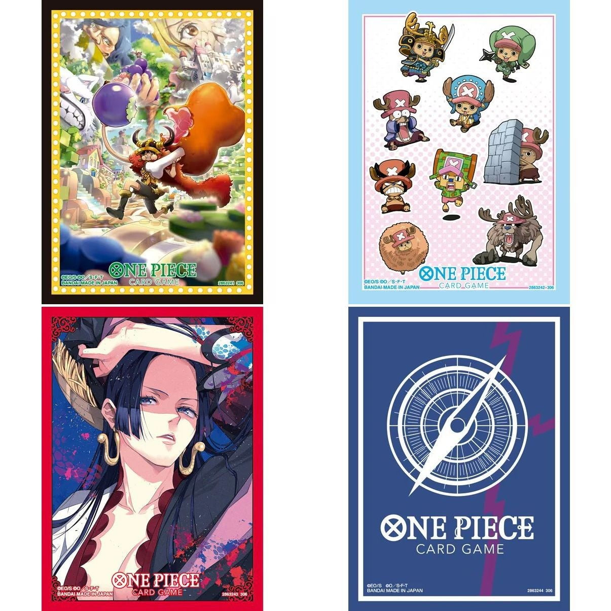 【予約】[TCG] (BOX) ONE PIECE(ワンピース) カードゲーム オフィシャルカードスリーブ16 バンダイ(4種アソート)(4種×3個)(20260822)