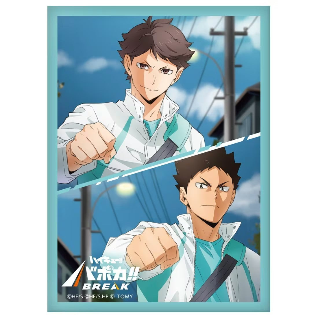 【予約】[TCG] ハイキュー!! バボカ!! BREAK(ブレイク) DXカードスリーブ Vol.4 「及川・岩泉」 タカラトミー(20261024)