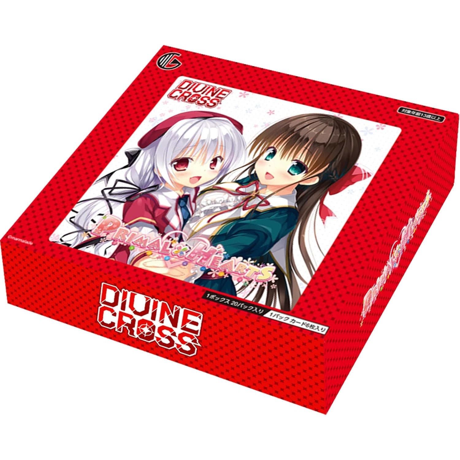 【予約】[TCG] (BOX) DIVINE CROSS(ディヴァインクロス) PRIMAL×HEARTS(プライマルハーツ) ブースターパック TCG(20パック)(20260825)