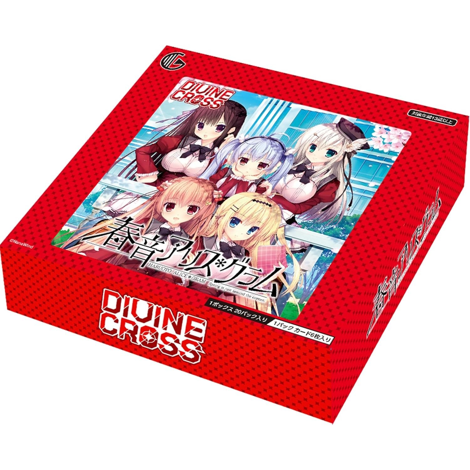 【予約】[TCG] (OUTカートン) DIVINE CROSS(ディヴァインクロス) 春音アリス*グラム ブースターパック TCG(4INカートン)(20260825)