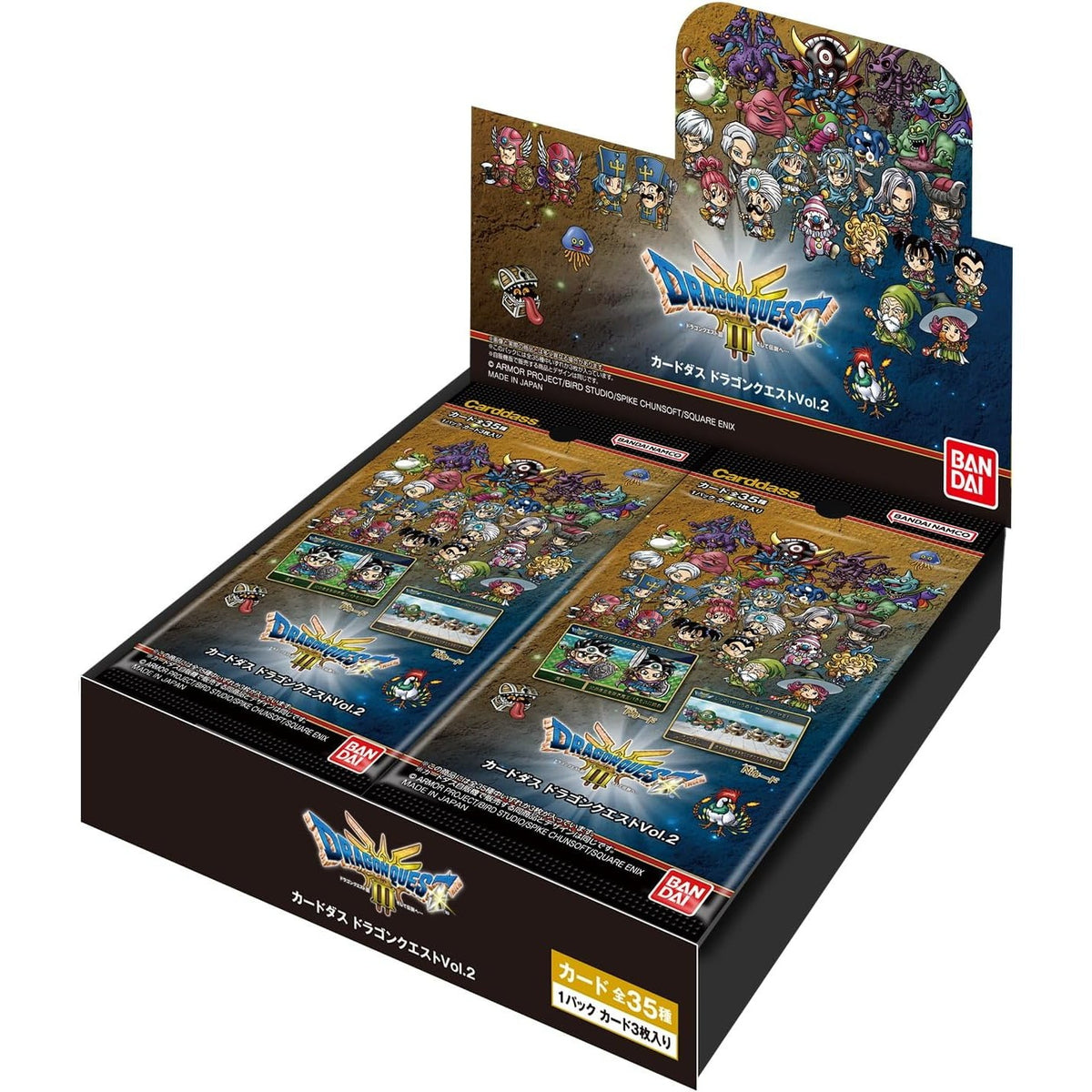 【予約前日出荷】[TCG] (カートン) カードダス ドラゴンクエストVol.2 バンダイ(12BOX)(20261030)