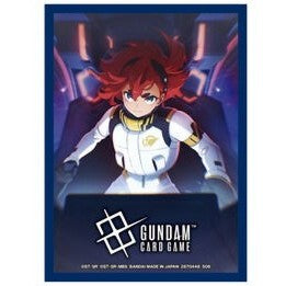 【新品即納】[TCG] ガンダムカードゲーム オフィシャルカードスリーブ02 C:スレッタ・マーキュリー バンダイ(20260725)