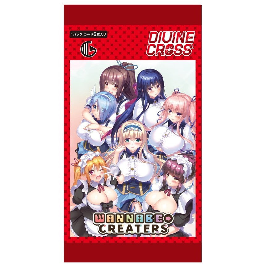 【予約前日出荷】[TCG] DIVINE CROSS(ディヴァインクロス) WANNABE→CREATORS(ワナビクリエイターズ) ブースターパック TCG(20260924)