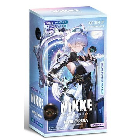 【予約】[TCG] (BOX) 「勝利の女神:NIKKE(ニケ)」 NIVEL ARENA(ニベルアリーナ) スペシャルブースターパック 2025 SB01(日本語版) アニメイトインターナショナル(15パック)(20261023)