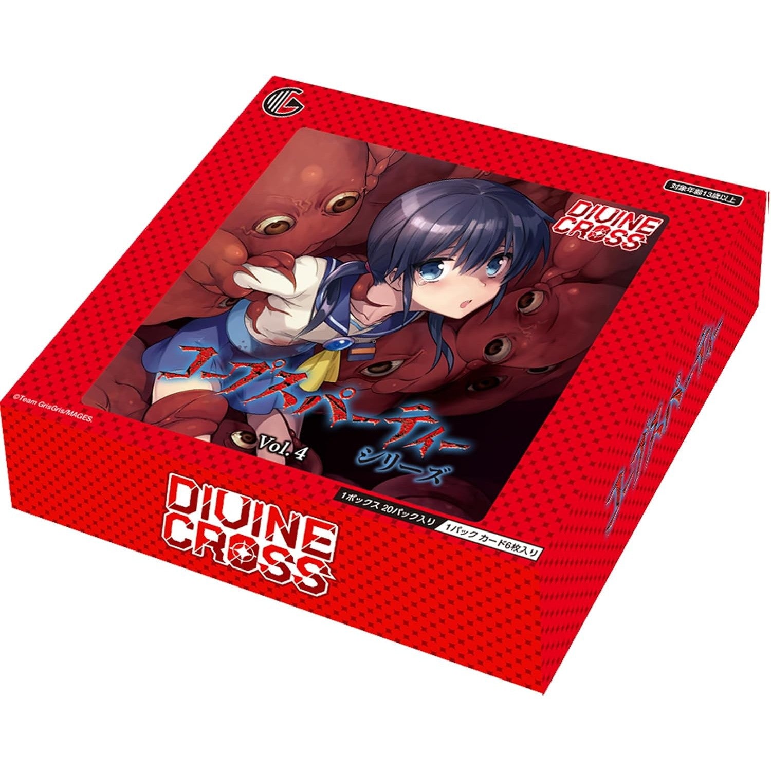 【予約】[TCG] (OUTカートン) DIVINE CROSS(ディヴァインクロス) コープスパーティーシリーズ Vol.4 ブースターパック TCG(4INカートン)(20261022)