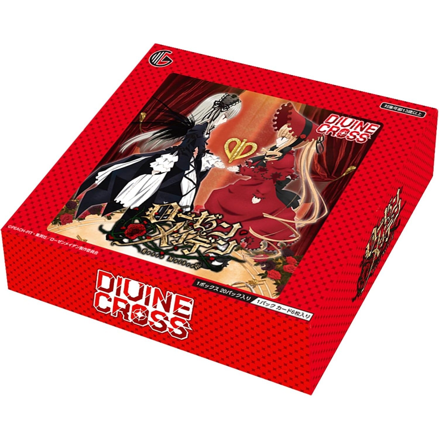 【予約】[TCG] (BOX) DIVINE CROSS(ディヴァインクロス) ローゼンメイデン ブースターパック TCG(20パック)(20261022)
