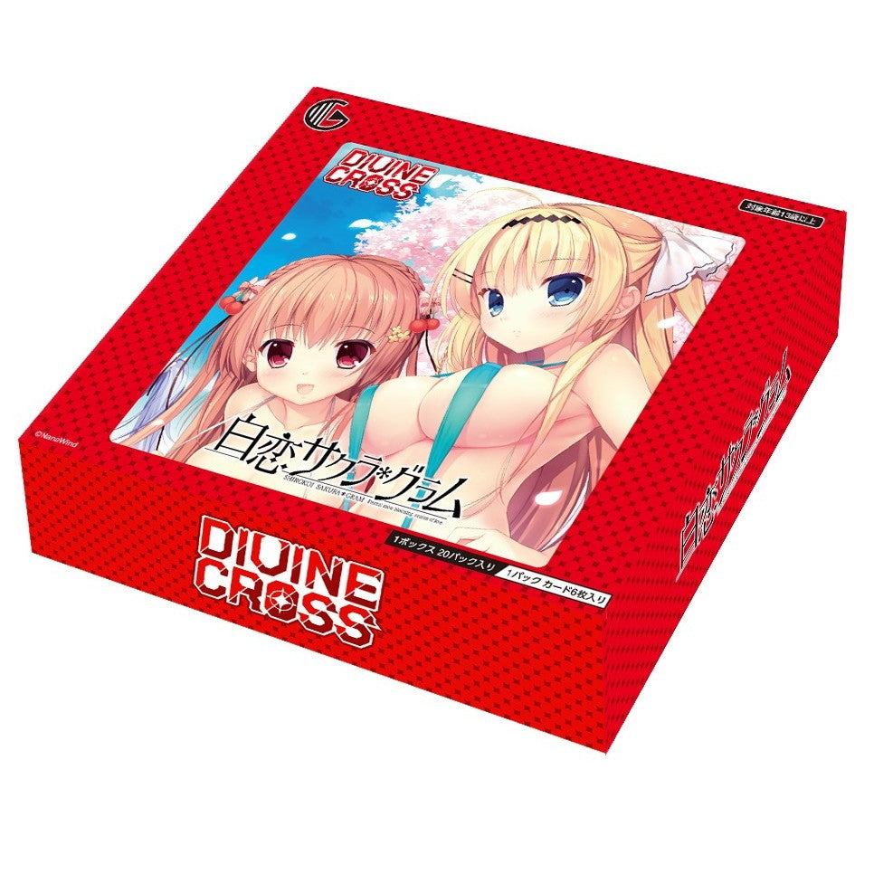 【予約】[TCG] (INカートン) DIVINE CROSS(ディヴァインクロス) 白恋サクラ*グラム ブースターパック TCG(6BOX)(20261125)