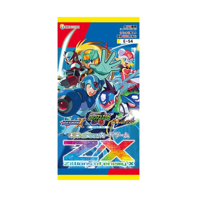 【予約】[TCG] Z/X -Zillions of enemy X-(ゼクス ジリオンズ オブ エネミー エックス) ロックマンX ロックマンエグゼ 流星のロックマン ブロッコリー(E54)(20270121)